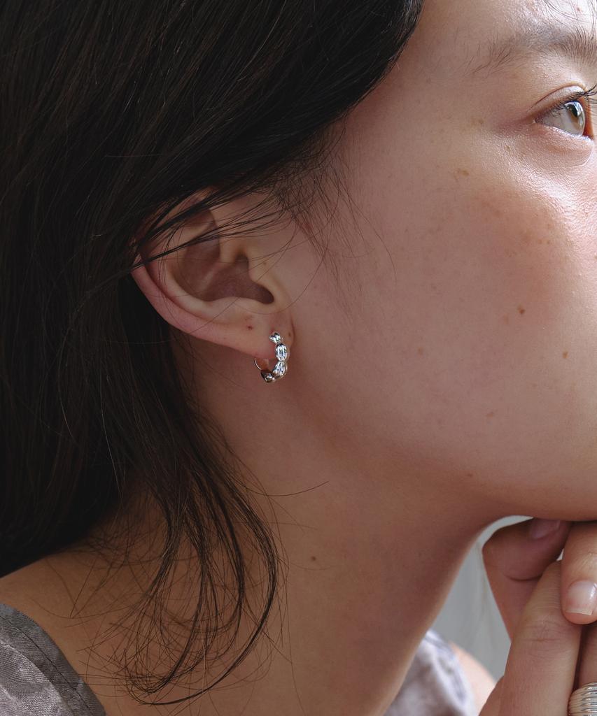 Byweekend Line Halo Earring