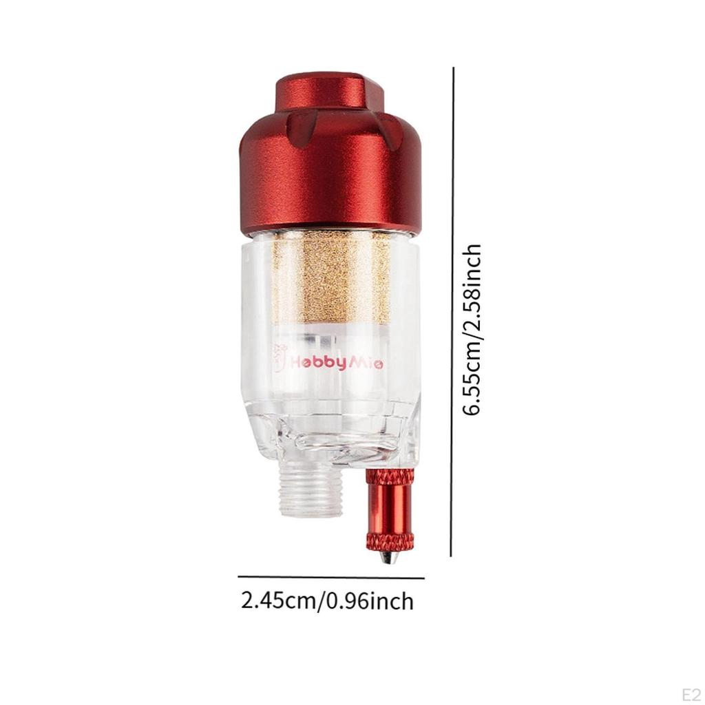 Airbrushes Accessory Spare Visible 1/8'' Interface Oil Water Separator Mini Air Moisture