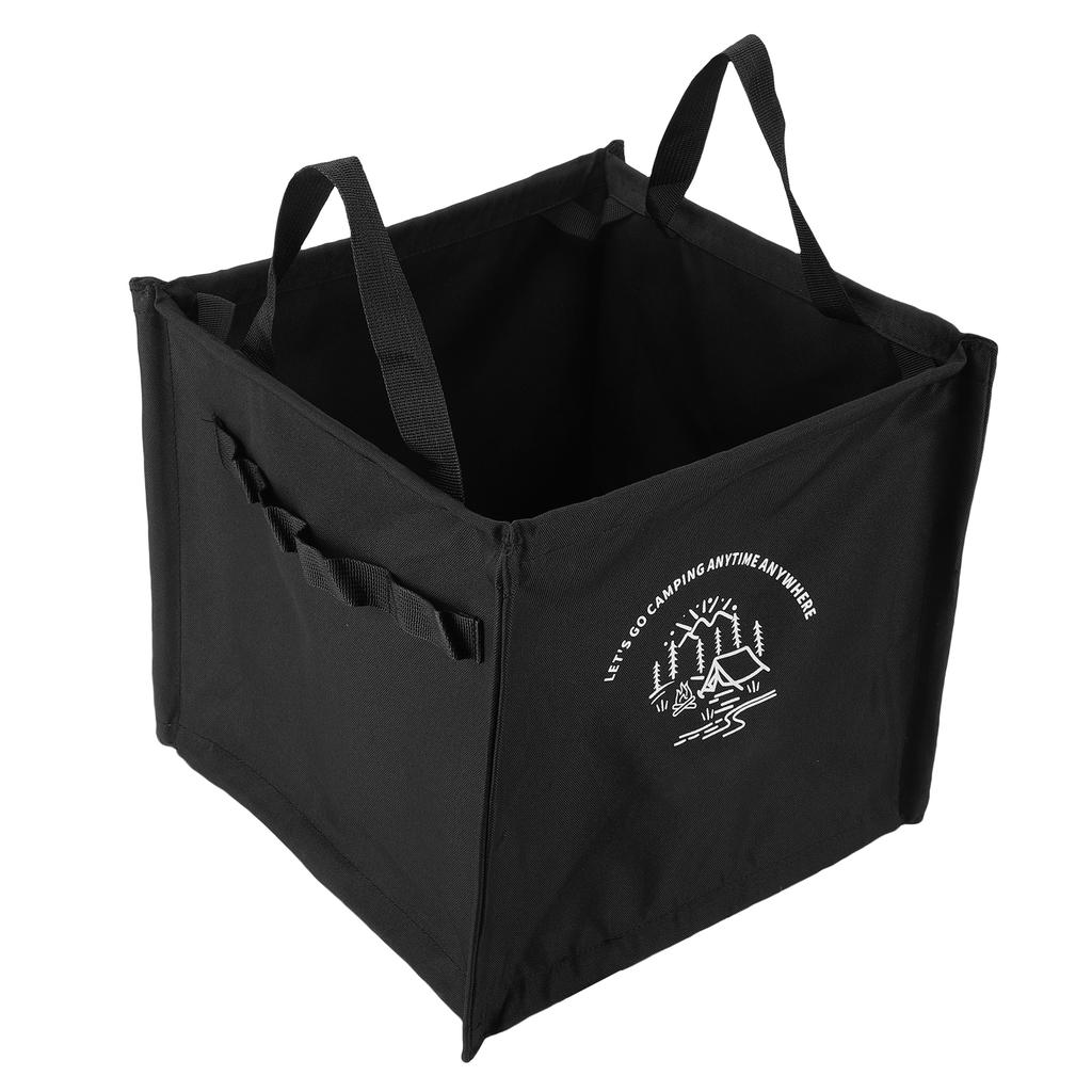Camping Box Storage Folding Trash Can Outdoor Multifunctional Lightweight Convenient 27L Large Capacity Triangle