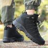 TUINANLE Men’s Walking Boots Spring Autumn Plus Size Side Outdoor Durable Hiking Desert Work Boots