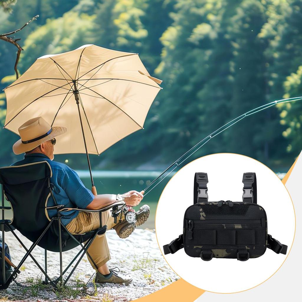Outdoor Sports Chest Bag Fashion Utility Backpack for Travel Fishing Outdoor