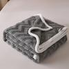 Spring Autumn Warmth Flannel Blanket Soft Comfortable Bed Blankets High Quality Keep Warm Multi-functional Sofa Blanket Shawl