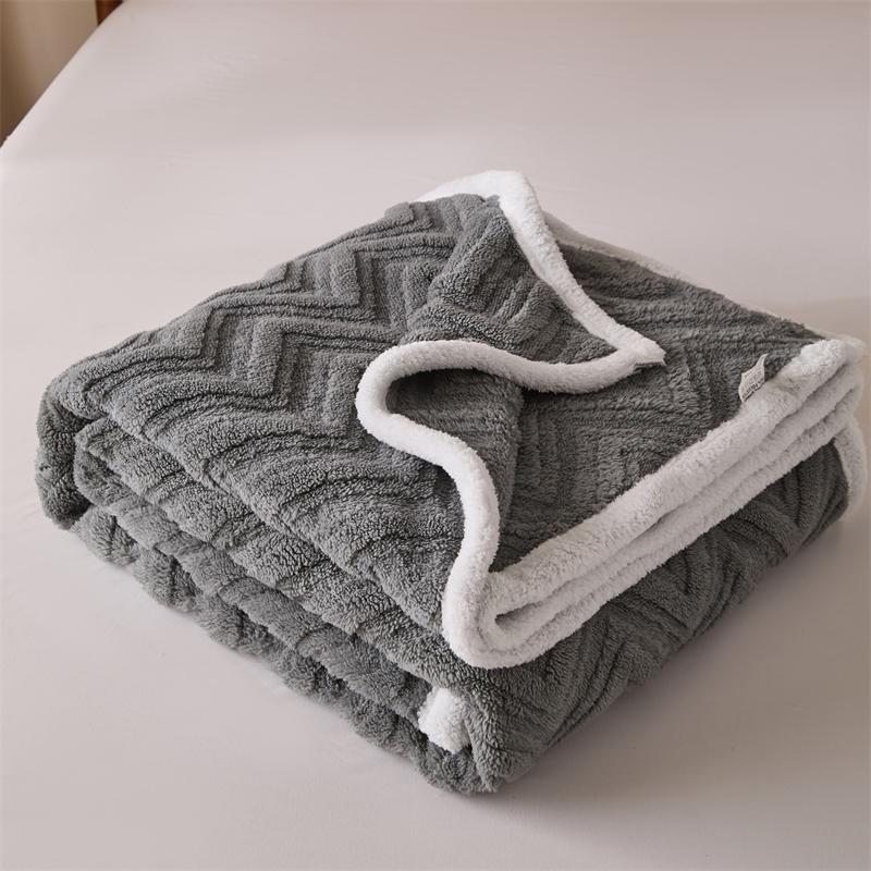 Spring Autumn Warmth Flannel Blanket Soft Comfortable Bed Blankets High Quality Keep Warm Multi-functional Sofa Blanket Shawl