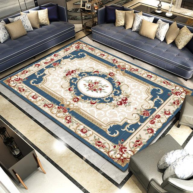 

Новый дом Гостиная Классический европейский ковер Современная спальня Простой европейский ковер Домашнее украшение Журнальный столик Коврик Alfombra 120x160cm