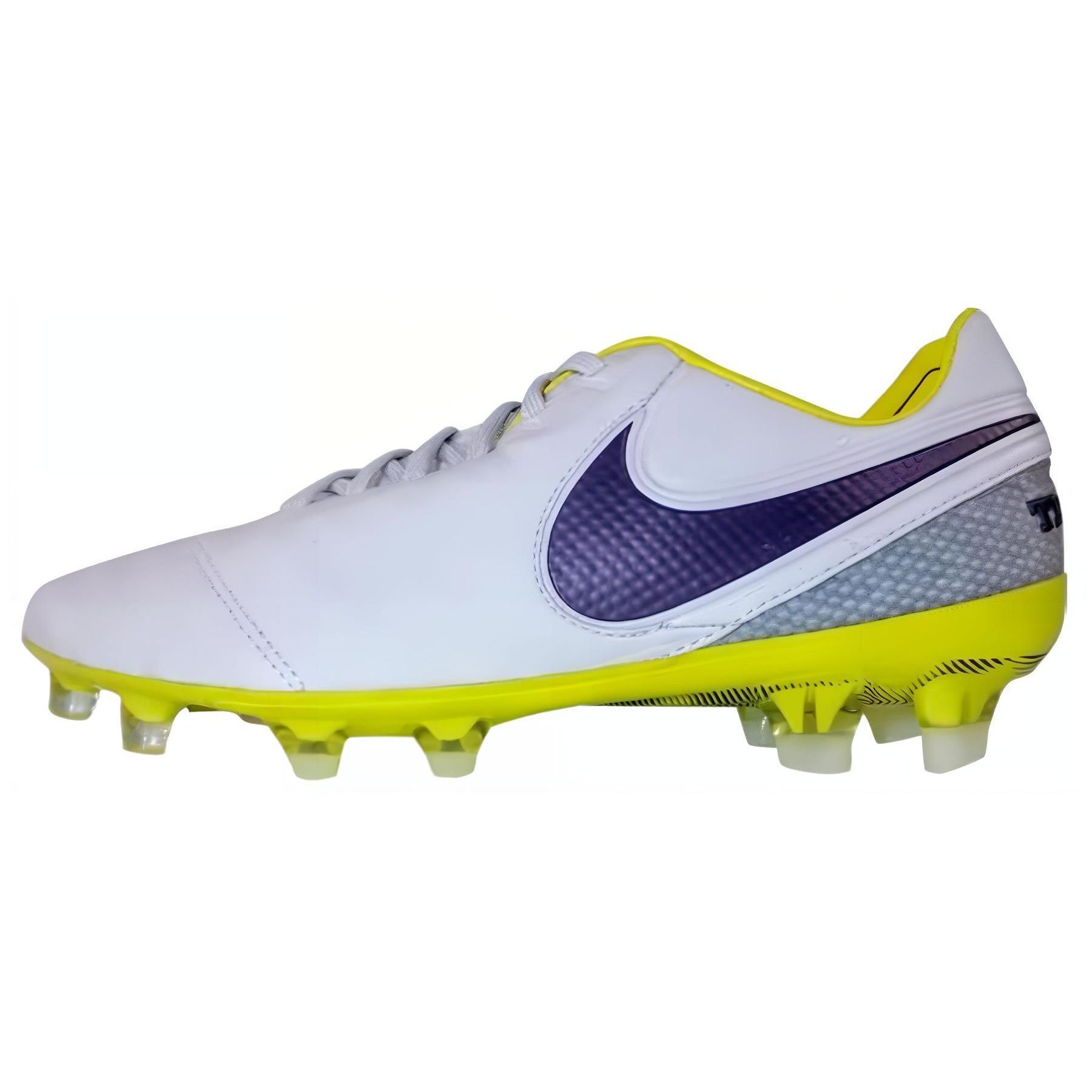 

Кроссовки унисекс Nike Tiempo Legend 6 FG Pure Platinum Grey Purple-Dynasty Volt 819256-054 38.5