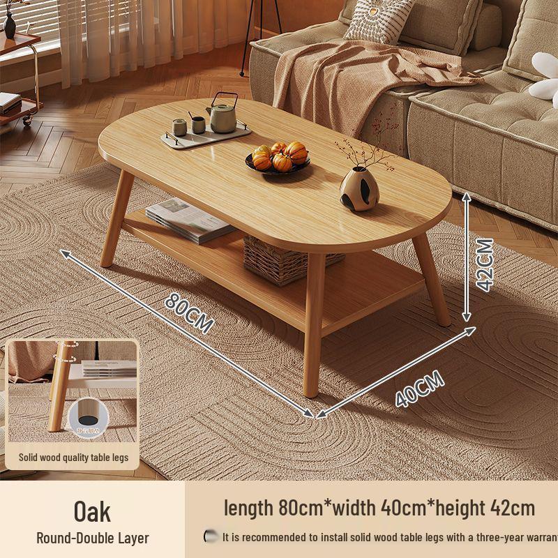 Nordic Minimalist Coffee Table for Living Room or Small Apartment