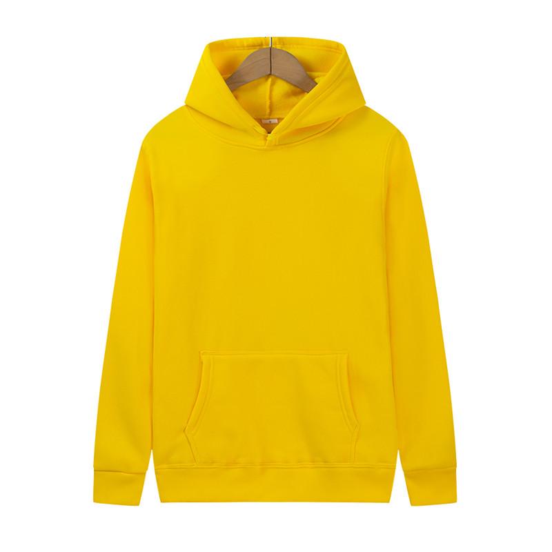 Unisex Solid Color Fleece Hoodie and Sweatpants Set