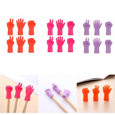 Craft Gesture Mix Shaped Sewing Tools Weave Stopper Needle Tip Knitting Needles Stitch Protectors
