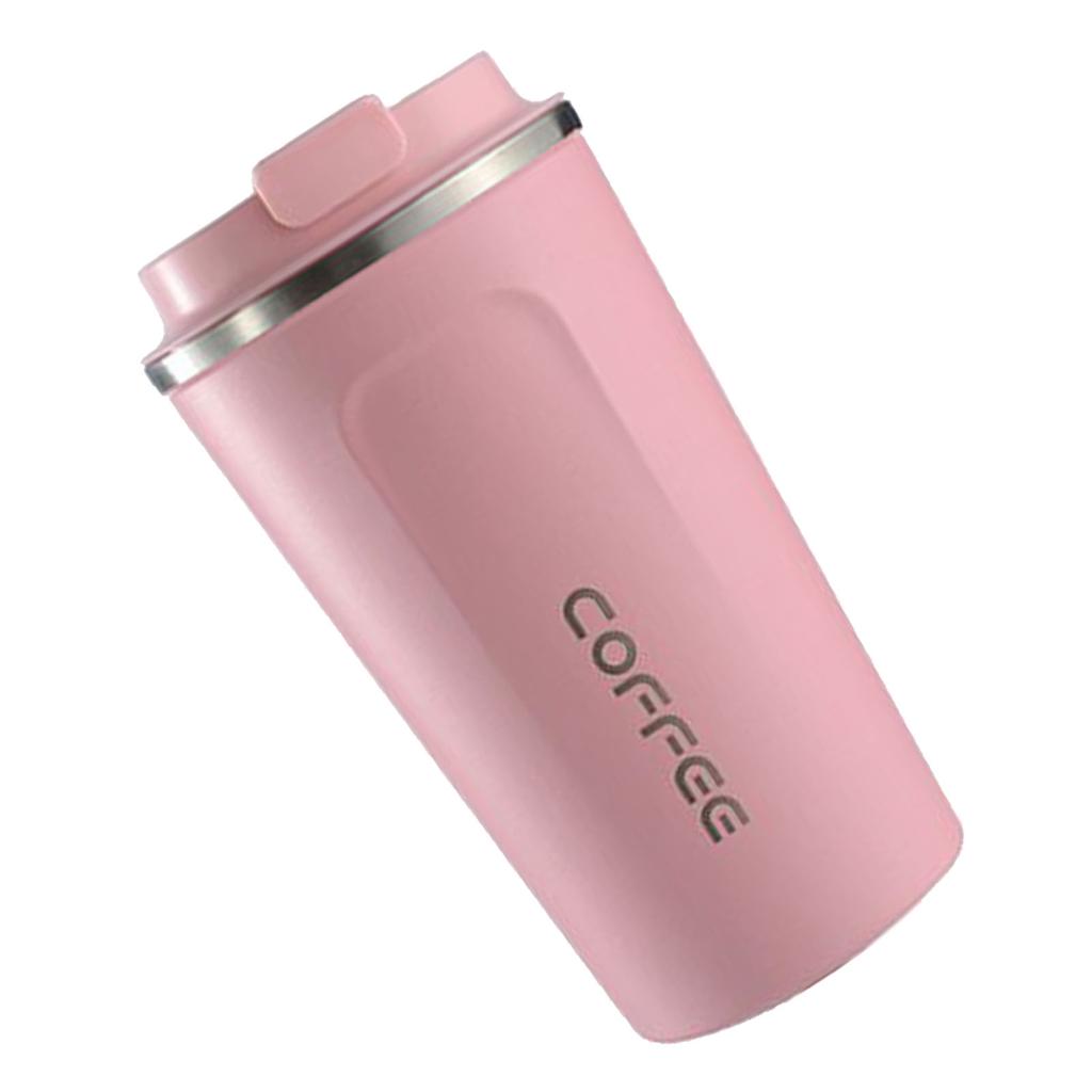 Smart Temperature Display Coffee Cup Portable 304 Stainless Steel Insulation Cup Simple Style Pure