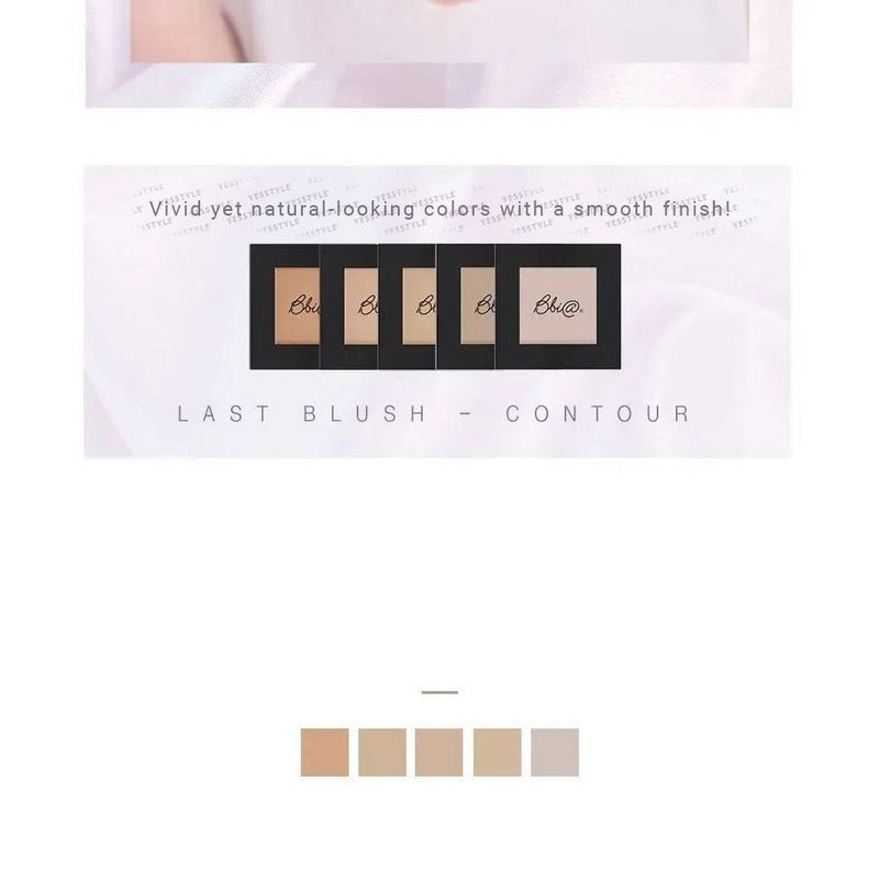 Bbi@ - Last Blush Contour - 5 Colors