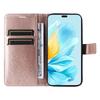 For Honor 200 Lite Wallet Case Floral Butterfly Imprinted Leather Phone Cover Stand