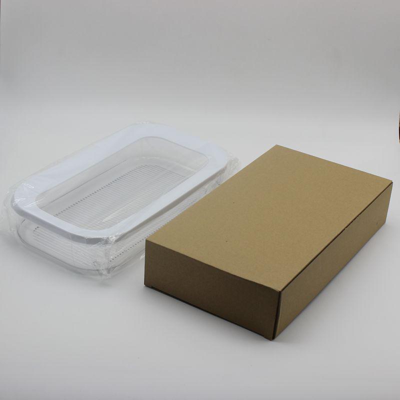 Scatola Trasparente Lavabile in Lavatrice per Alimenti, Transfrontaliera, con Coperchio per Frigoriferi da Cucina