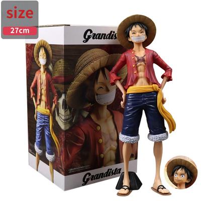 One Piece Luffy Doll Anime Peripheral Hand-made Cute Toy Model Car Ornaments