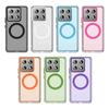 For Xiaomi 15 Funda Candy Colorful Magnetic Matte PC Phone Case For Xiaomi 14T 14 Ultra 15 14 T Pro Translucent Shockproof Cover