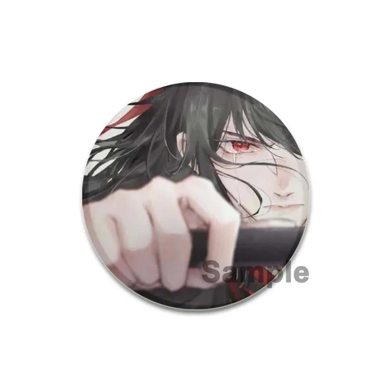 32/44/58mm Anime Mo Dao Zu Shi Brosche Wei Wuxian Anstecknadel Handgemacht Zinn Anstecknadel Anstecknadel für Rucksack Kleidung Schmuckzubehör Geschenke