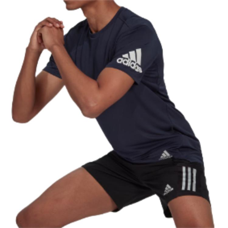adidas Running T Shirt Men's Blue HL3966