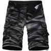 Summer Men's Loose Plus Size Casual Camo Short Pants Cargo Shorts