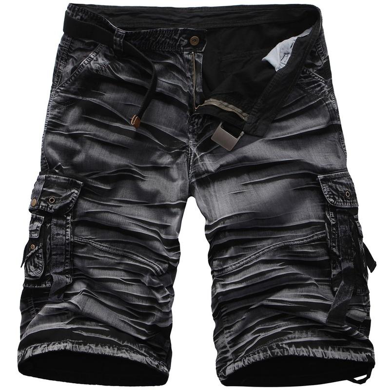 Summer Men's Loose Plus Size Casual Camo Short Pants Cargo Shorts