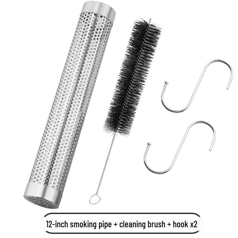 

Ящик для холодного копчения из фруктовой древесины из нержавеющей стали для барбекю на открытом воздухе