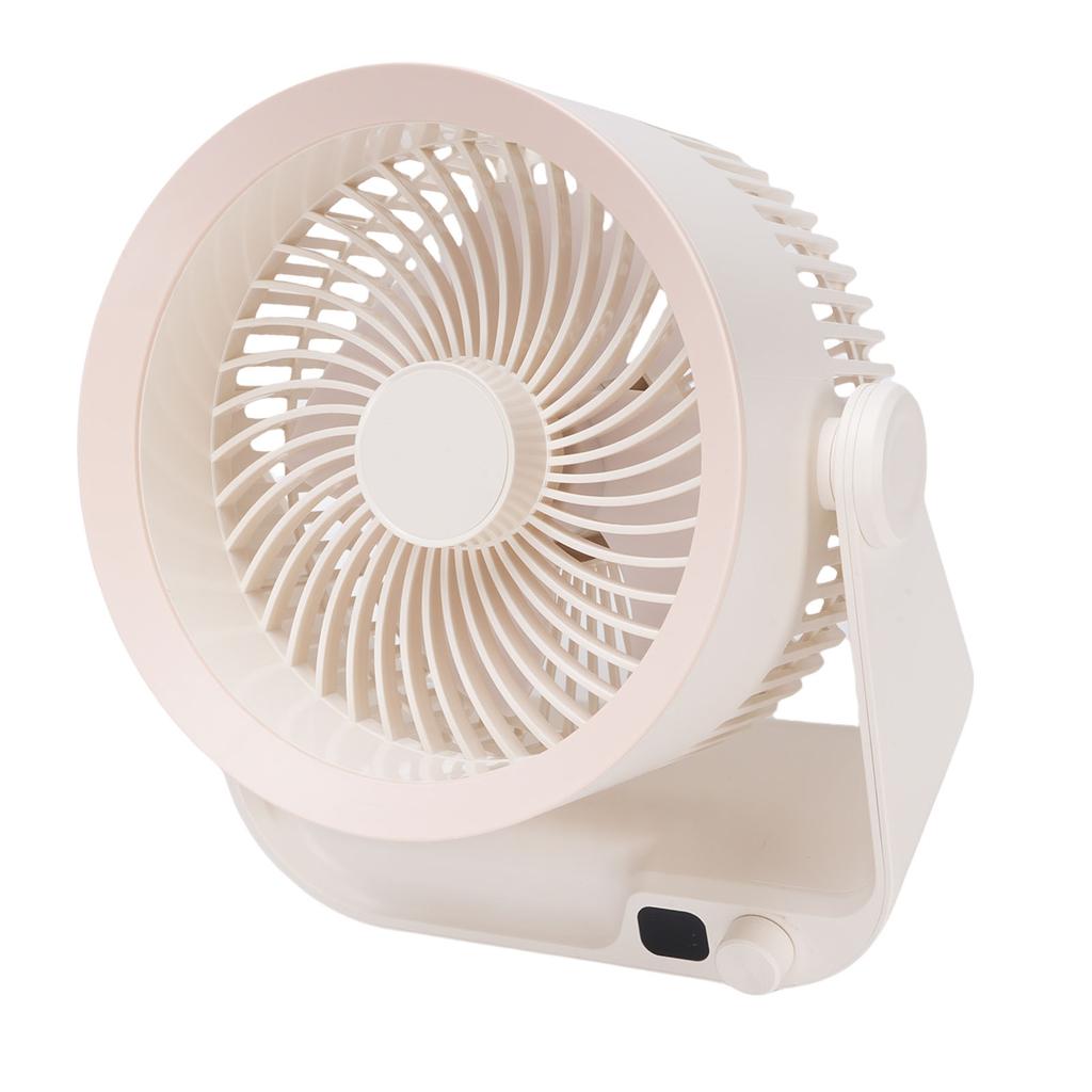 Air Circulator Fan Desk Fan Rechargeable USB Fan 4000mAh Battery Operated Quiet Strong Wind