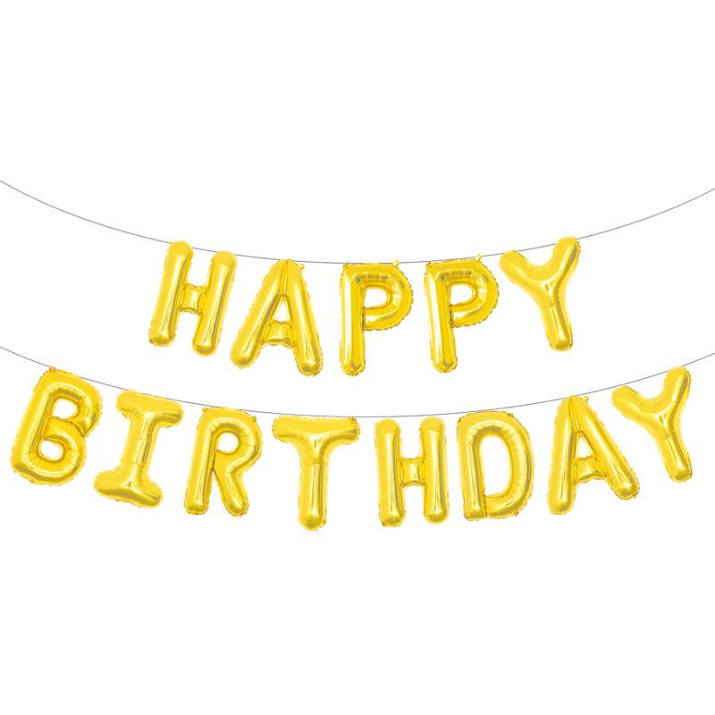 16 Birthday Celebration Set: Foil Balloons & Star Sequin Party Decor