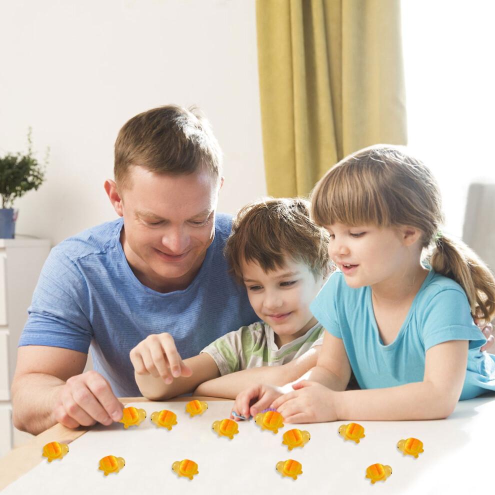 Animals Night Glow, 50PCS Miniature Things Figurines to Hide, Animals Figures for DIY Garden Decoration, Bread Shaped Turtle, Random Colors