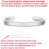 5mm Personalized  Bracelet Custom Name ID Tags Cuff Bangle  for Girls Boy  Engraved Jewelry