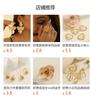 European and American Exaggerated Earrings, High-end Gold Ginkgo Leaf Fringed Earrings, Fashion Jewelry, Niche Design Earrings.