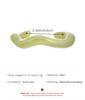 Trendy Wave Irregular Cuff Bangle Bracelets for Women Vintage Resin Acrylic Geometric Open Wrist Bangle Stackable Jewelry Gift