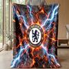 Coperta a tema Chelsea FC Morbida coperta in flanella Coperta morbida da divano Coperta accogliente per divano e letto per la decorazione della casa