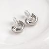 Chic No-Pierce Smooth Ear Clip Earrings for Women – Trendy & Versatile