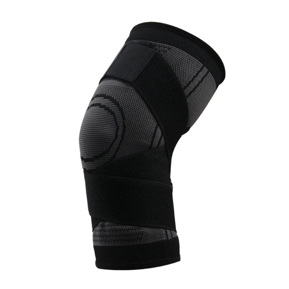 1PC Sport Knee Pads Leg Protectors Knee Support Brace Compression Long Full Legs Sleeve Arthritis Relief Running Sport Knee Pads
