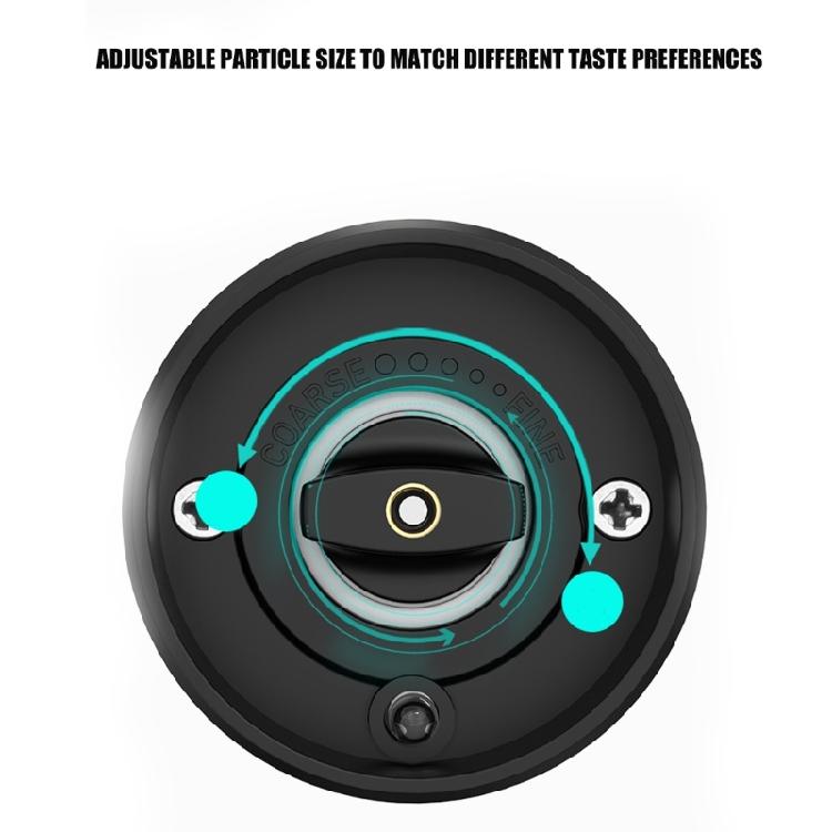 Customizable Electric Pepper and Salt Grinder Rechargeable Cordless Adjustable Setting For Spices Grinding Device Set