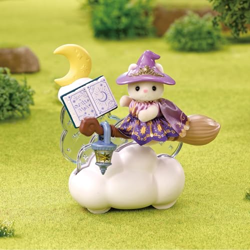 Sylvanian Families [Little Tales Collection: Flying Broom on a Moonlit Night] LT-04 ST Mark Certified, Ages 3+, Toy, Dollhouse, Sylvanian Families