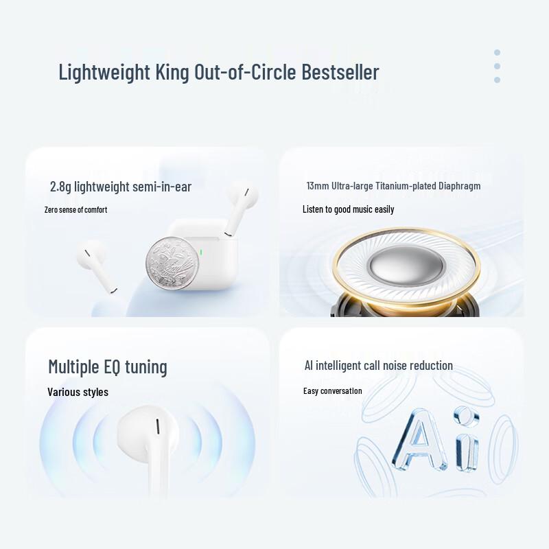 Meizu Blus Mini2 True Wireless Bluetooth Earbuds