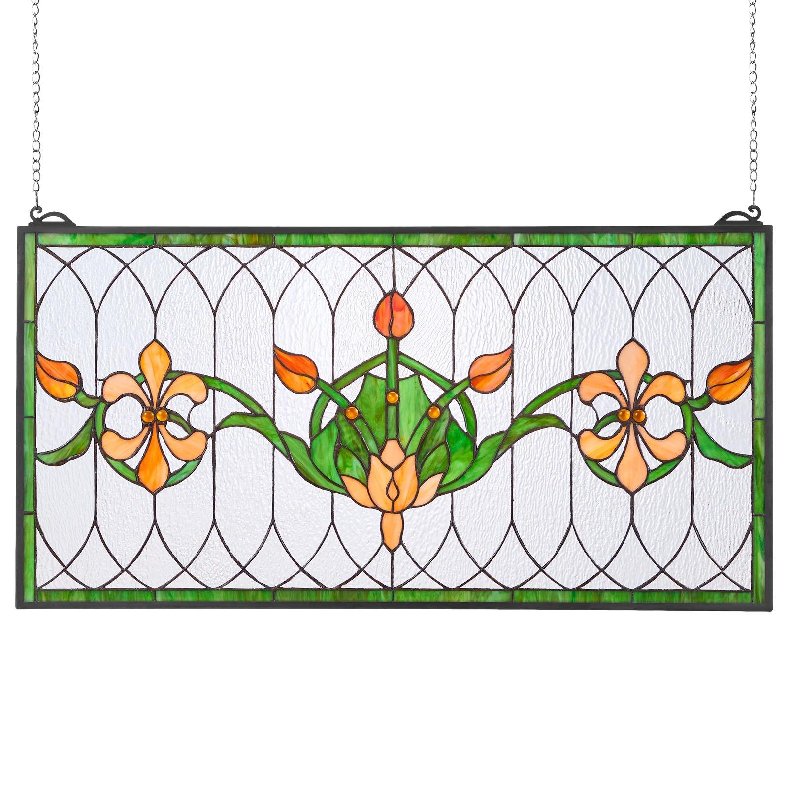 VEVOR Stained Glass Window Panel, 810