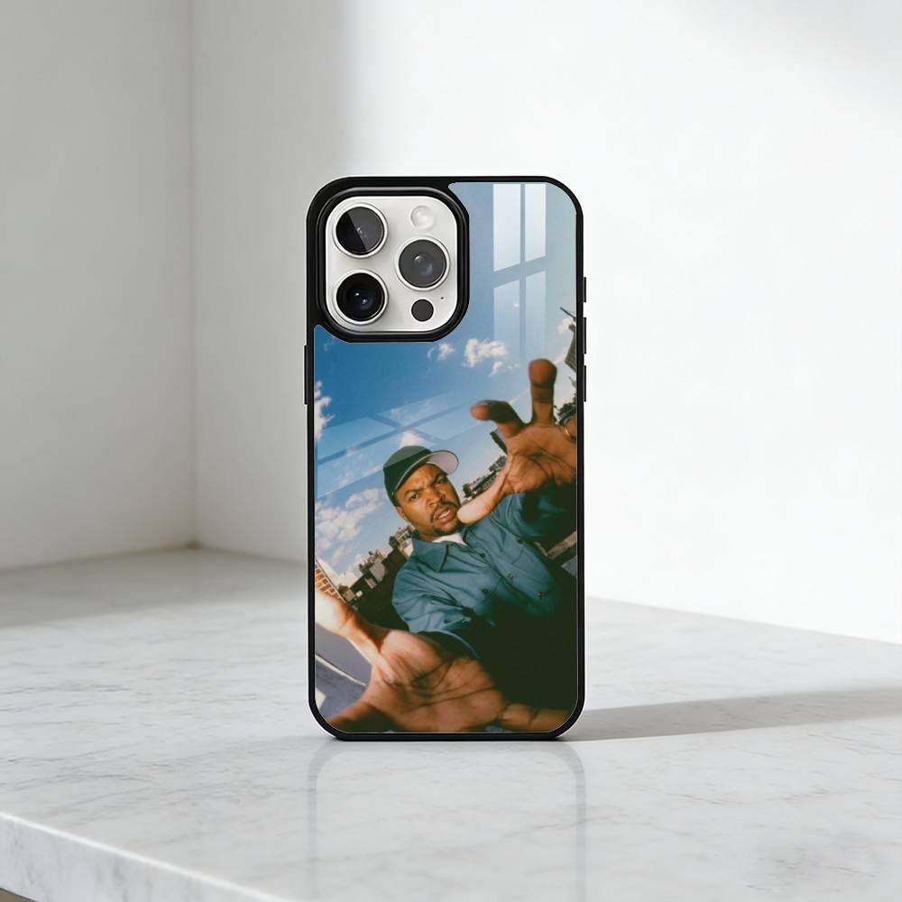 

Rapper I-Ice C-Cube Phone Case For iPhone17,16,15,14,13 Plus,Pro Max Magnetic For Magsafe Wireless Charging iPhone15Plus