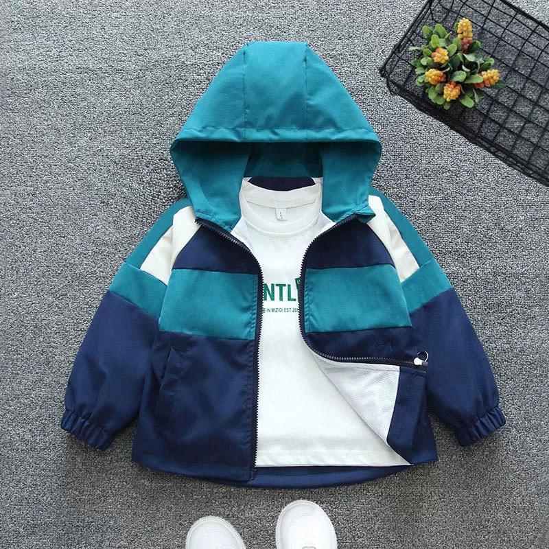 Wiosna Jesień Płaszcz dla Chłopca Moda Dziecięca Kurtka Baseballowa Prezent Urodzinowy Kurtka Sportowa 2-7 Lat Odzież Wierzchnia dla Dzieci