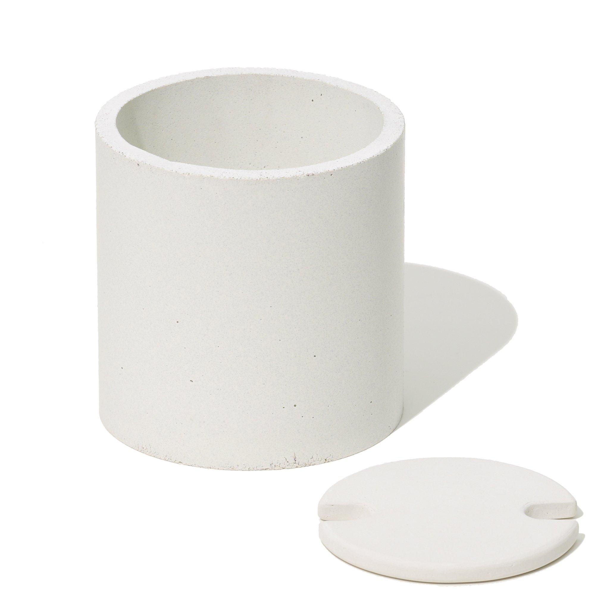 

soil Diatomaceous Earth Planter Cover White белый