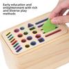 Shape Wooden And Color Sorting Toy Kids Multifunctional Design Learning Benefits