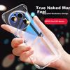 Naked Phone FeelCase for OPPO Find X6, Ultra-Thin Fully Transparent Borderless Shockproof Simple High Transparency Heat Dissipation