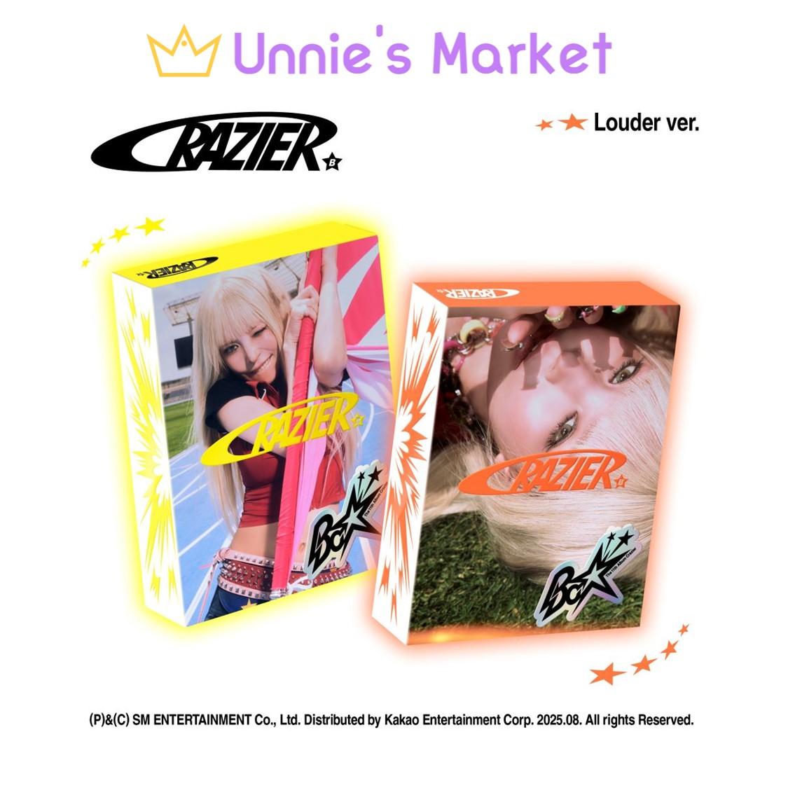 

BoA [Безумнее] (Громче вер.) 11-й альбом SET (2 VER)