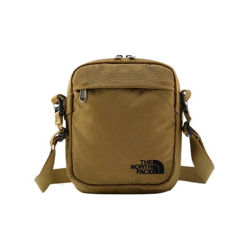

The North Face 3.2L Logo Pattern Lightweight Zipper Shoulder Crossbody Bag Unisex bags Brown 3BXB-YW2 Brown