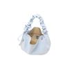 New CARLYN Artificial Leather One Shoulder Handbags Regular Women's Light Blue H73104020U