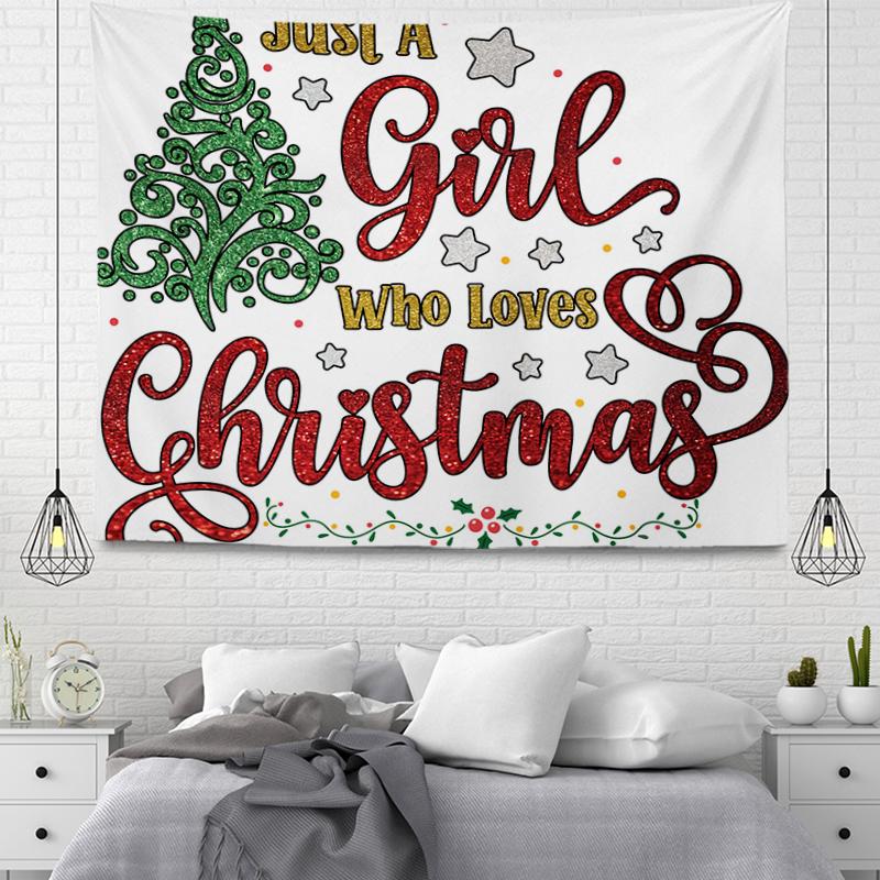Modern Wall Decoration Aesthetics Home Tapestry Christmas Fashion Jewelry Hanging Large Fabric Autumn Bedroom Hanging Fabric