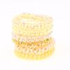 6Pcs Vibrant Playful Gradient Color Phone Line For Girls High Elasticity Headband Tied Bun Hair Loop Rubber Band Headband