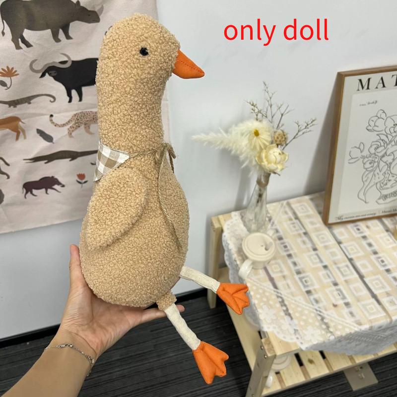 Süßer Cartoon-Gans Hahn Ente Hirsch Plüschtier Puppe Kissen Kinder Begleiter Spielzeug Für Baby Spielen Und Fotografie