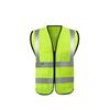 Säkerhetsväst med flera fickor och reflexer