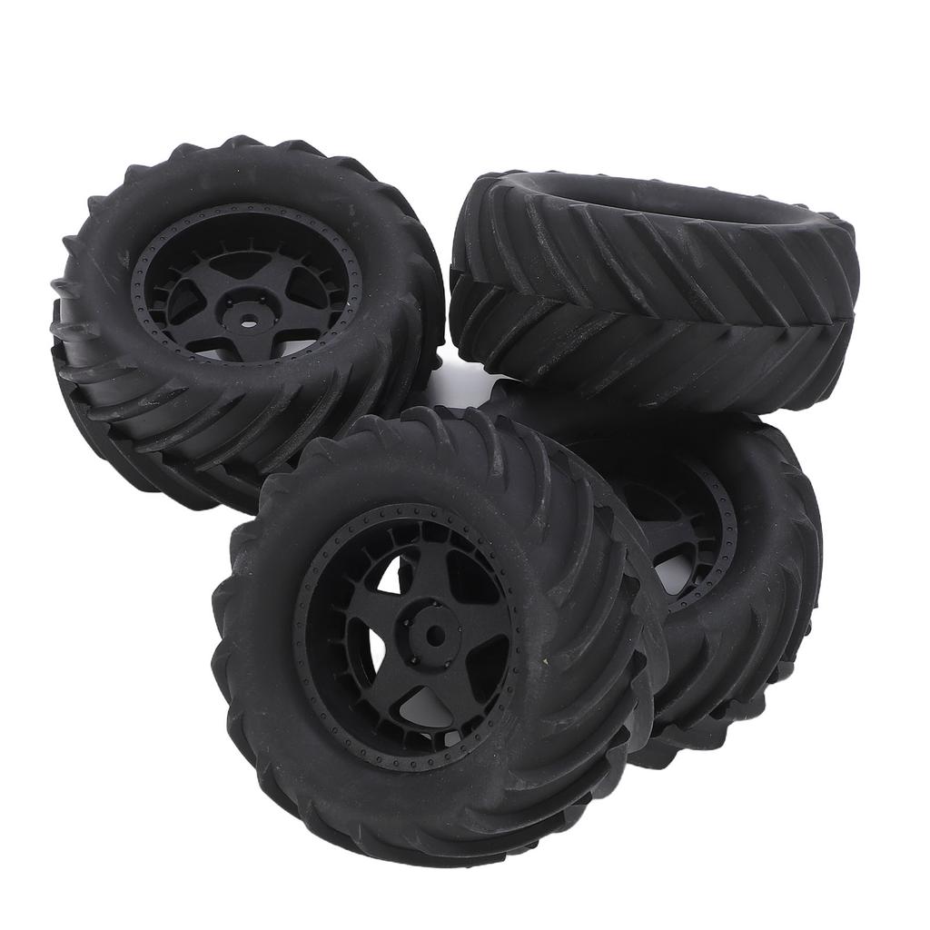 4pcs 90mm RC Paddle Buggy Tires Snow Sand Rubber Tires Wheels for 1 14 1 16 Scale RC Crawler Truck Upgrades