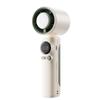 High Speed Handheld Fan with Hanging Rope Large Wind Mini Fan Magnetic Digital Display Portable Outdoor Fan Outdoor